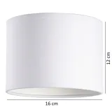 abazur-okragly-walec-tuba-16cm-bialy-stan-nowy