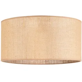 abazur-rustykalny-okragly-walec-tuba-40cm-juta-bezowy