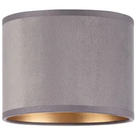 abazur-welurowy-okragly-tuba-16cm-welur-szary-zloty