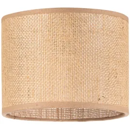 abazur-rustykalny-okragly-walec-tuba-16cm-juta-bezowy