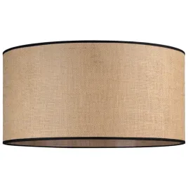 abazur-rustykalny-okragly-walec-tuba-50cm-juta-bezowy-czarny