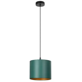 lampa-wiszaca-pojedyncza-loft-abazur-zielony-zloty