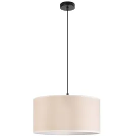 lampa-wiszaca-pojedyncza-loft-40cm-abazur-welur-bezowy