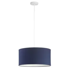 lampa-wiszaca-biala-pojedyncza-industrialna-loft-40cm-abazur-granatowy