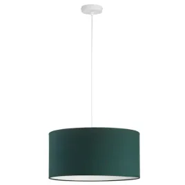 lampa-wiszaca-biala-pojedyncza-industrialna-loft-40cm-abazur-zielony