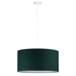 lampa-wiszaca-biala-pojedyncza-industrialna-loft-duzy-50cm-abazur-zielony