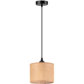 lampa-wiszaca-rustykalna-16cm-abazur-juta-bezowy