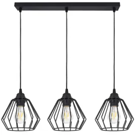 lampa-wiszaca-podluzna-diament-brylant-loft-czarna