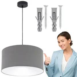 lampa-wiszaca-pojedyncza-loft-40cm-abazur-szary