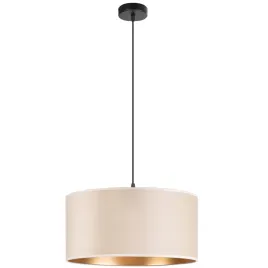 lampa-wiszaca-pojedyncza-loft-40cm-abazur-welur-bezowy-zloty
