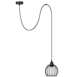 lampa-wiszaca-pajak-pojedynczy-kula-brylant-loft-czarna