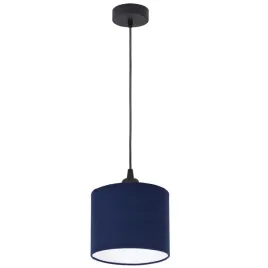 lampa-wiszaca-pojedyncza-loft-abazur-granatowy