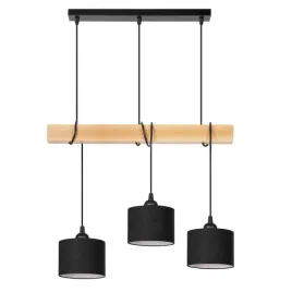 lampa-wiszaca-belka-drewniana-buk-3x-16cm-abazur-czarny