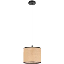 lampa-wiszaca-pojedyncza-rustykalna-abazur-juta-bezowy-czarny