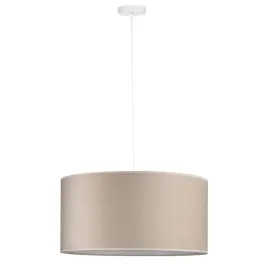 lampa-wiszaca-biala-pojedyncza-industrialna-duzy-50cm-abazur-welur-bezowy