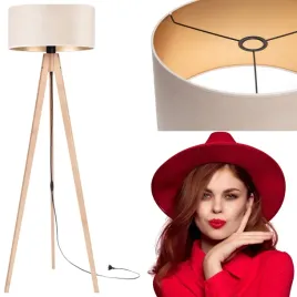 lampa-stojaca-podlogowa-trojnog-drewniany-buk-abazur-welur-bezowy-zloty
