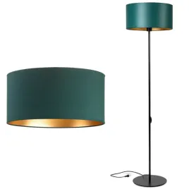 lampa-stojaca-podlogowa-loft-abazur-zielony-zloty