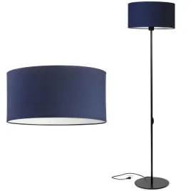 lampa-stojaca-podlogowa-loft-abazur-granatowy