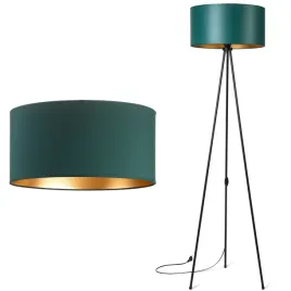 lampa-stojaca-podlogowa-trojnog-metalowy-abazur-zielony-zloty
