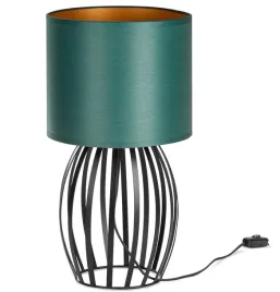 lampa-biurkowa-stolowa-nocna-loft-abazur-zielony-zloty