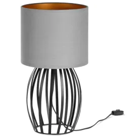 lampa-biurkowa-stolowa-nocna-loft-abazur-szary-zloty