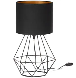 lampa-biurkowa-stolowa-nocna-loft-abazur-czarny-zloty