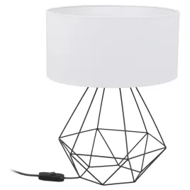 lampa-biurkowa-stolowa-nocna-loft-40cm-abazur-bialy