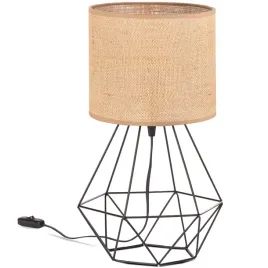 lampa-biurkowa-stolowa-nocna-rustykalna-abazur-juta-bezowy