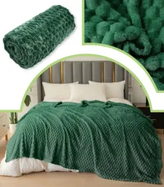 koc-wytlaczany-160-x-200-cm-narzuta-pled-wzor-kratka-szachownica-miekki