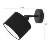 kinkiet-scienny-loft-16cm-abazur-czarny-glebokosc-produktu-27-cm