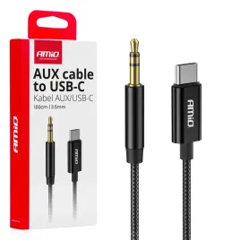 kabel-audio-usb-c-na-aux-mini-jack-3-5mm-1m-amio-04294