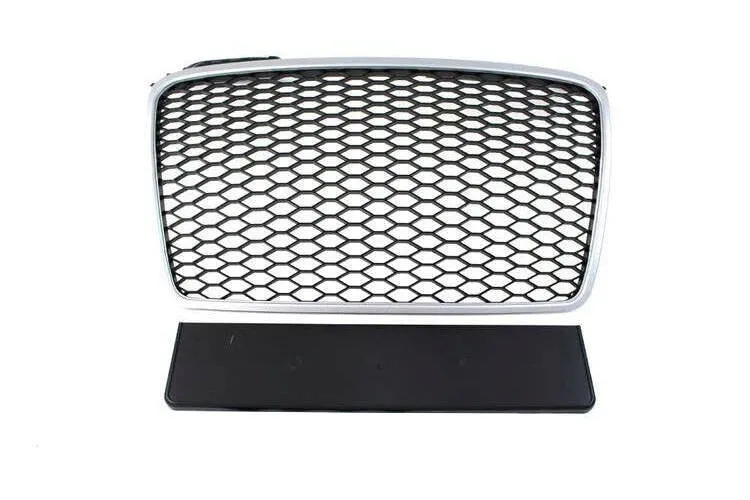 grill-audi-a4-b7-rs-style-silver-black-stan-nowy