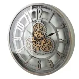 zegar-scienny-mondex-szary-50cm-stan-nowy