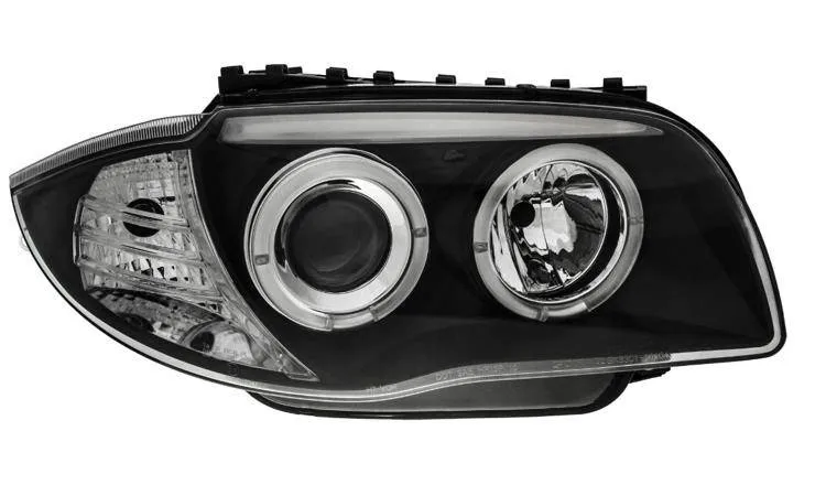 lampy-przednie-reflektory-bmw-e87-e81-ringi-black