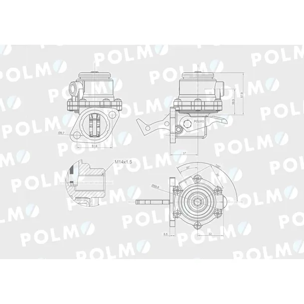 pompa-zasilajaca-12272156-polmo-stan-nowy-producent-czesci-polmo