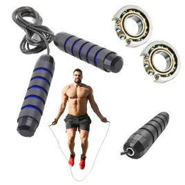 skakanka-bokserska-regulowana-crossfit-lozyskami-blue-28m-profesjonalna