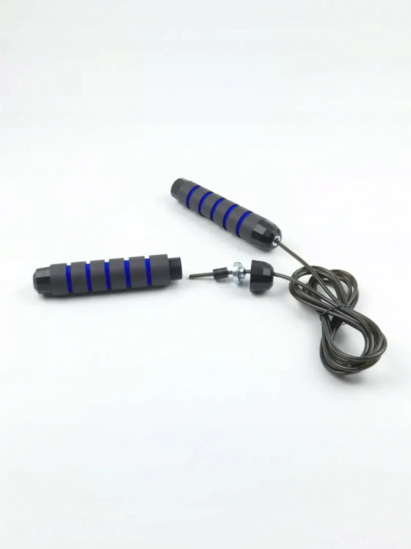 skakanka-bokserska-regulowana-crossfit-lozyskami-blue-28m-profesjonalna