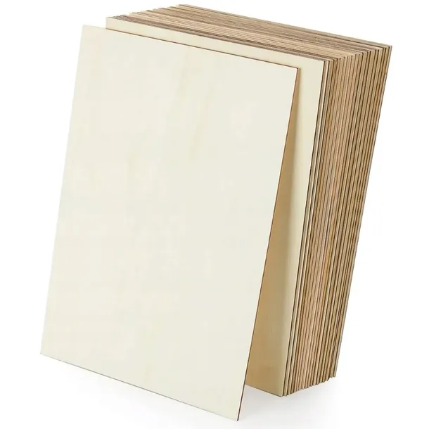 SKLEJKA 4mm do lasera KL1/2 Formatki do ciecia laserem A4 210x297mm 10SZTUK