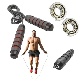 skakanka-crossfit-z-lozyskami-bokserska-regulowana-czerwona-profesjonalna