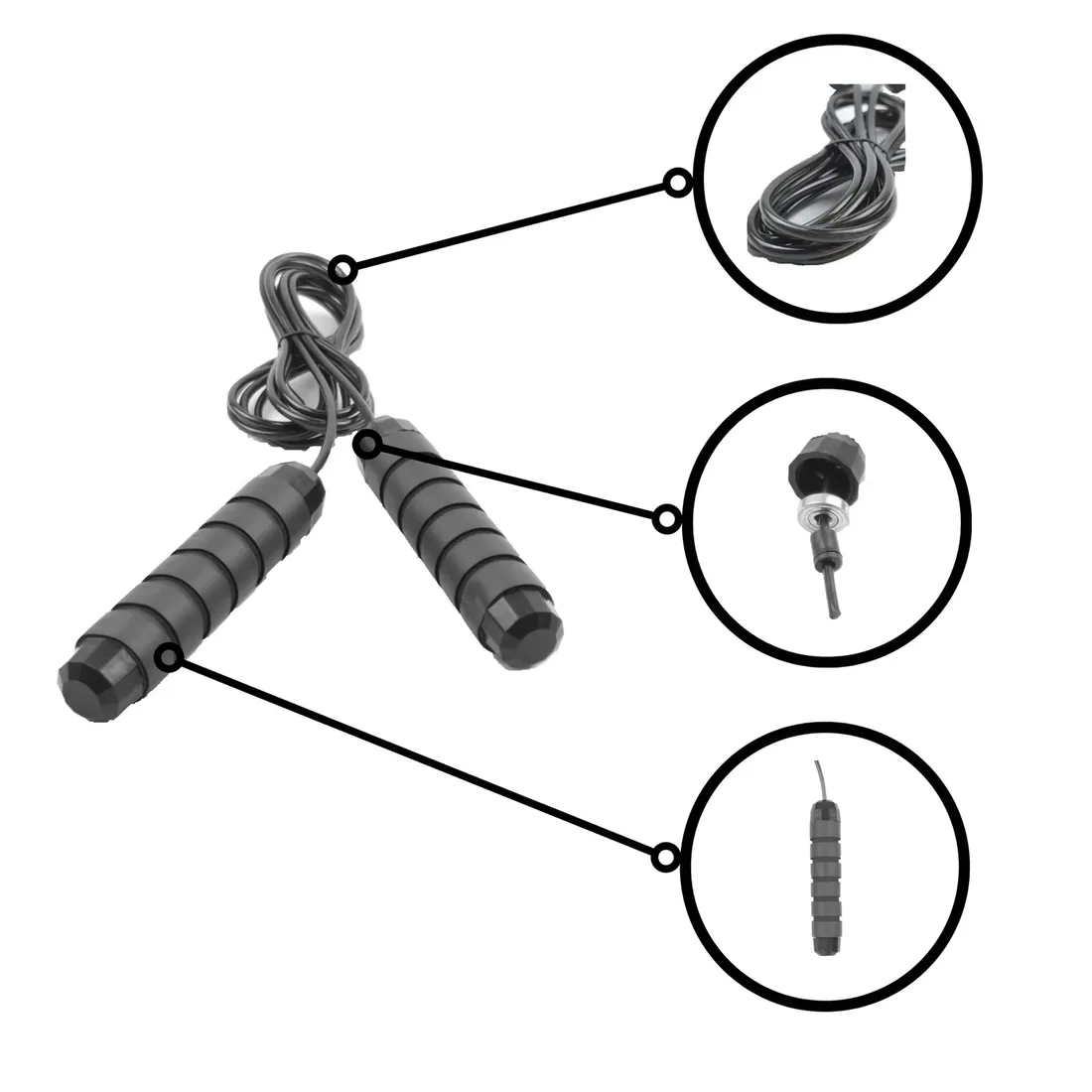 skakanka-bokserska-z-obciazeniem-lozyskami-trening-czarna-regulowana