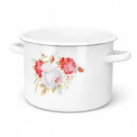 garnek-emaliowany-2l-16-cm-roza-naczynia-olkusz-indukcja-gaz-retro-bialy