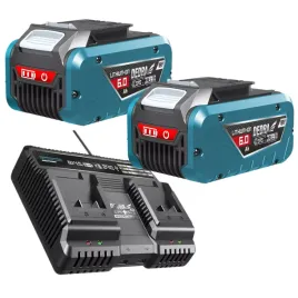 dedra-ladowarka-akumulator-sas-szybka-18v-2x6ah