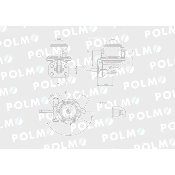 pompa-zasilajaca-2641729-polmo-numer-katalogowy-czesci-2641720p-producent-czesci-polmo