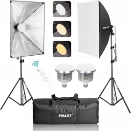 2x-lampa-led-studyjna-softbox-emart-do-zdjec-statyw-50x70-zarowki-pilot-85w