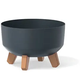 doniczka-na-nozkach-prosperplast-oslonka-okragla-antracytowa-24cm-na-balkon