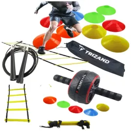 pilkarski-drabinka-pacholki-skakanka-ab-wheel-drabinka-trening-koordynacja