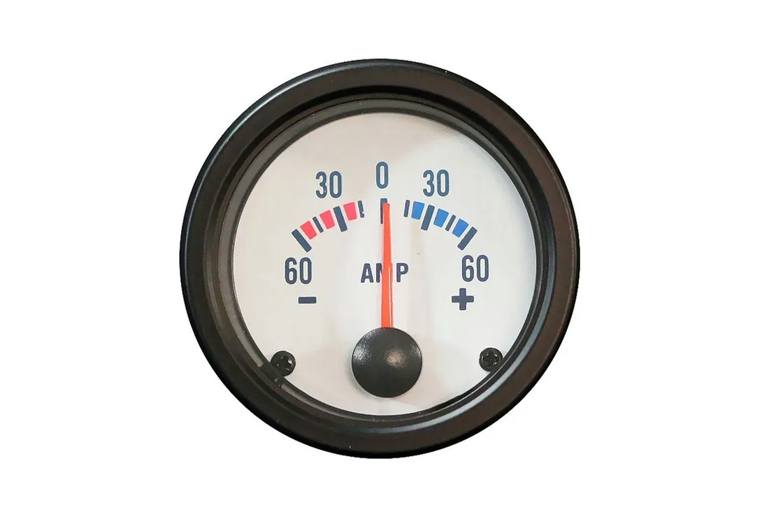zegar-auto-gauge-trw-52mm-amper-stan-nowy