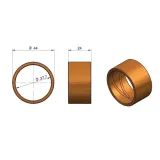 tuleja-tulei-napedu-pompy-c-360-producent-czesci-rolmar