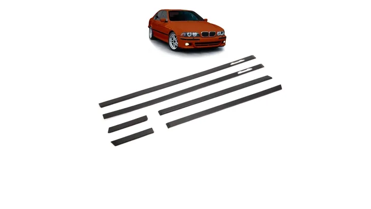 Listwy BMW 5 E39 Bok 6szt. Black
