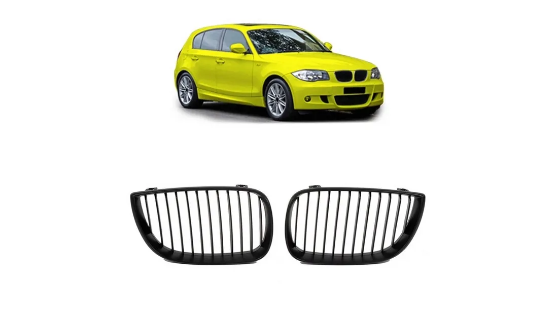 grill-bmw-1-e81-e82-e87-e88-pojedyncze-zeberka-matt-black-stan-nowy